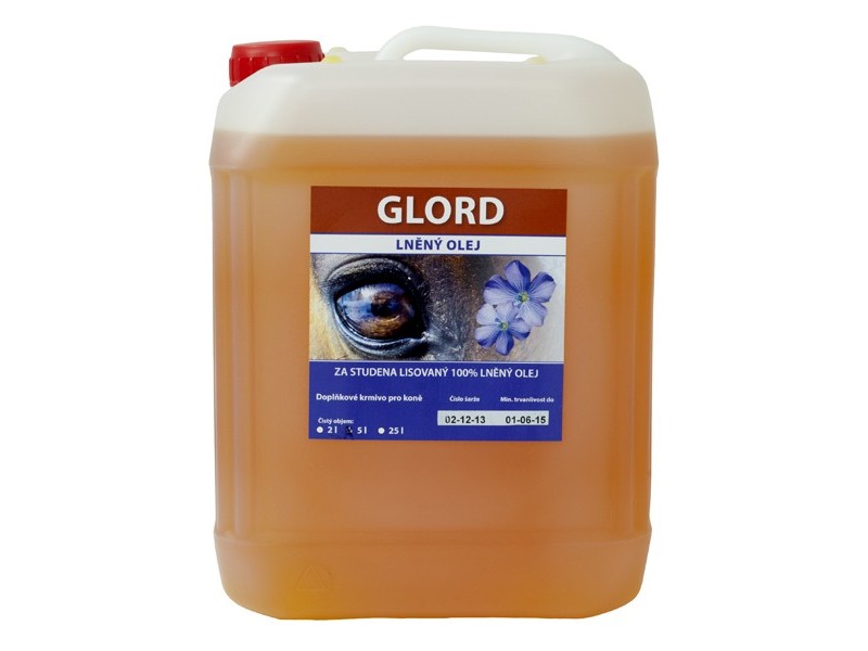 Ľanový olej Glord 5l